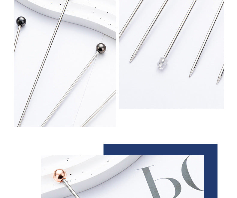 Wholesale Stainless Steel Cake Test Kitchen Thermometer Cake Biscuit Baked Test Needle Diy Baking Tools 4.5 Inch